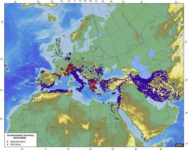 NERIES. Xarxa d’infraestructures de recerca per a la sismicitat europea