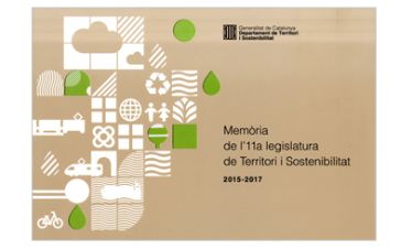 Memòria de l'11a legislatura de Territori i Sostenibilitat 2015-2017