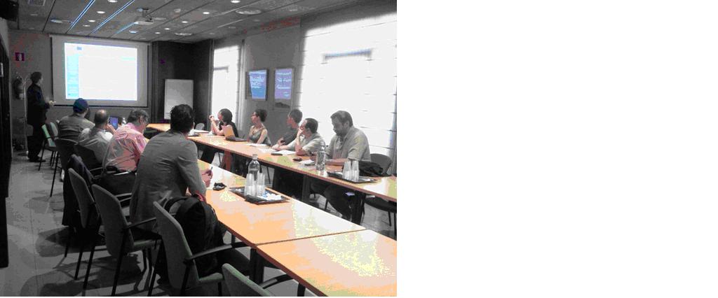 Imatge de la reunió d'un dels grups de treball