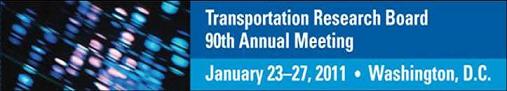 Transportation research Board 90th annual meeting